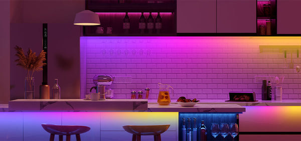 Decorate the Kitchen with Under Cabinet LED Strip Lighting