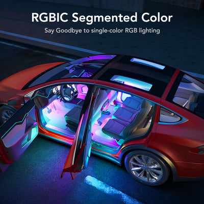 Refurbished RGBIC Interior Car Lights