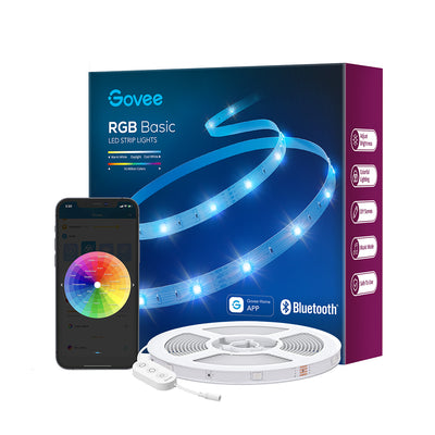 Govee RGB Bluetooth LED Strip Lights(1*10m)