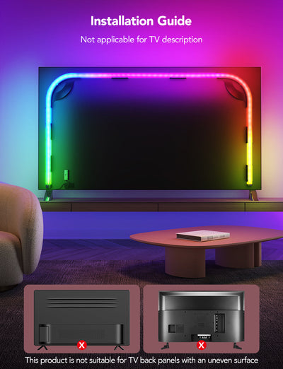Refurbished RGBIC Neon TV Backlight